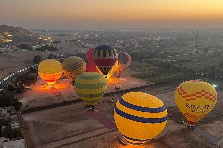Hot Air Balloon Ride In Luxor