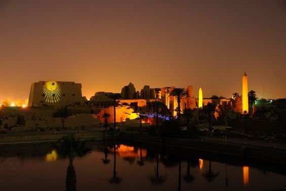 Sound And Light Show At Karnak Temple In Luxor
