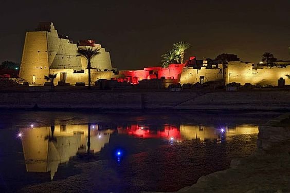 Sound And Light Show At Karnak Temple In Luxor