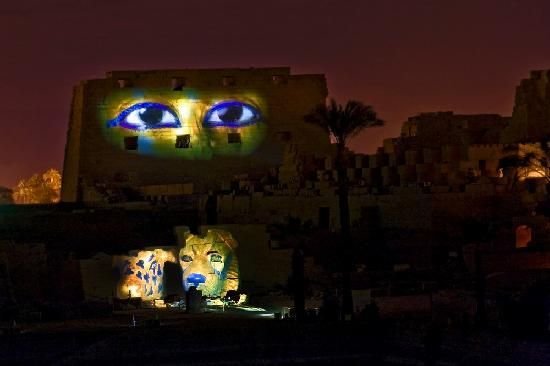 Luxor Sound and Light Show at Karnak Temple
