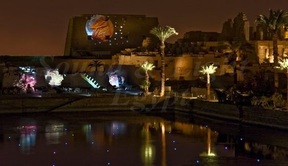 Sound And Light Show At Karnak Temple In Luxor