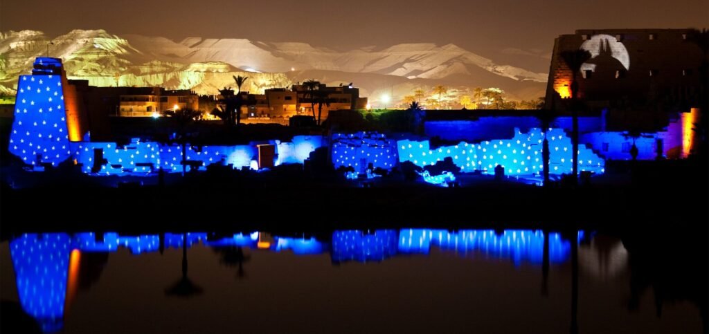 Sound And Light Show At Karnak Temple In Luxor