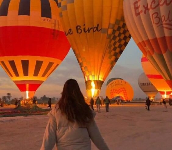 Hot Air Balloon Ride In Luxor