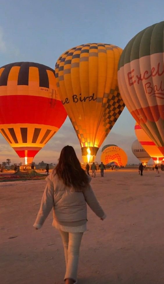 Hot Air Balloon Ride In Luxor