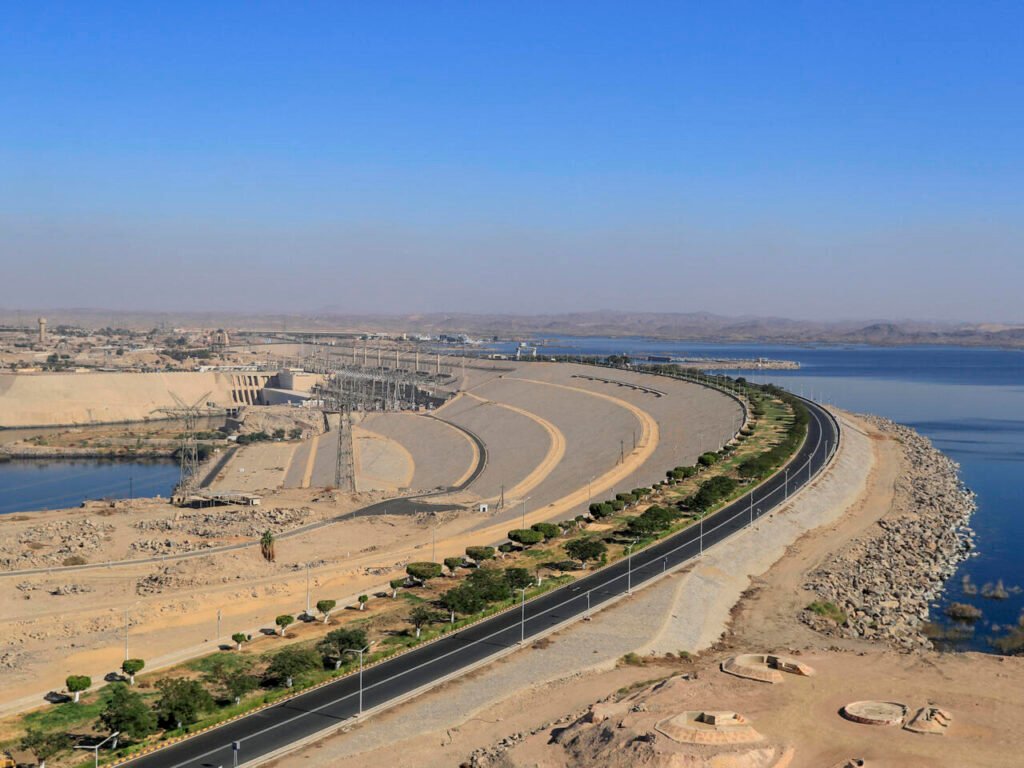 EGYPT-ANNIVERSARY-ENERGY-DAM