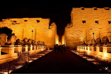 Sound and Light Show in Karnak