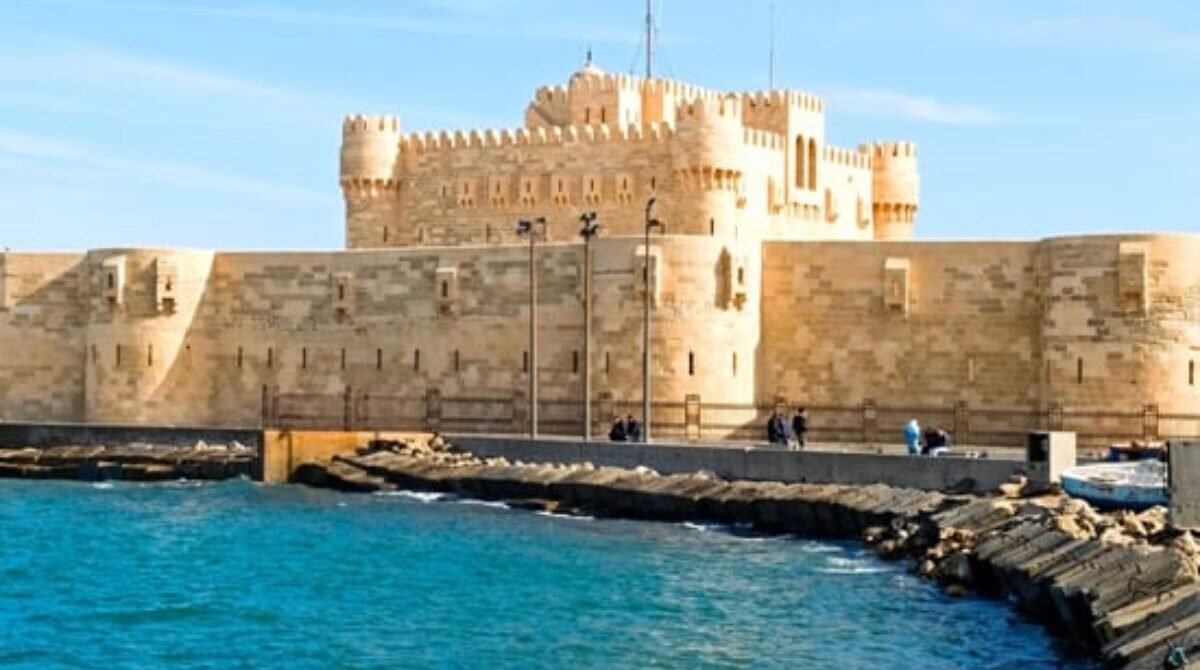 Qaitbay Citadel in Alexandria