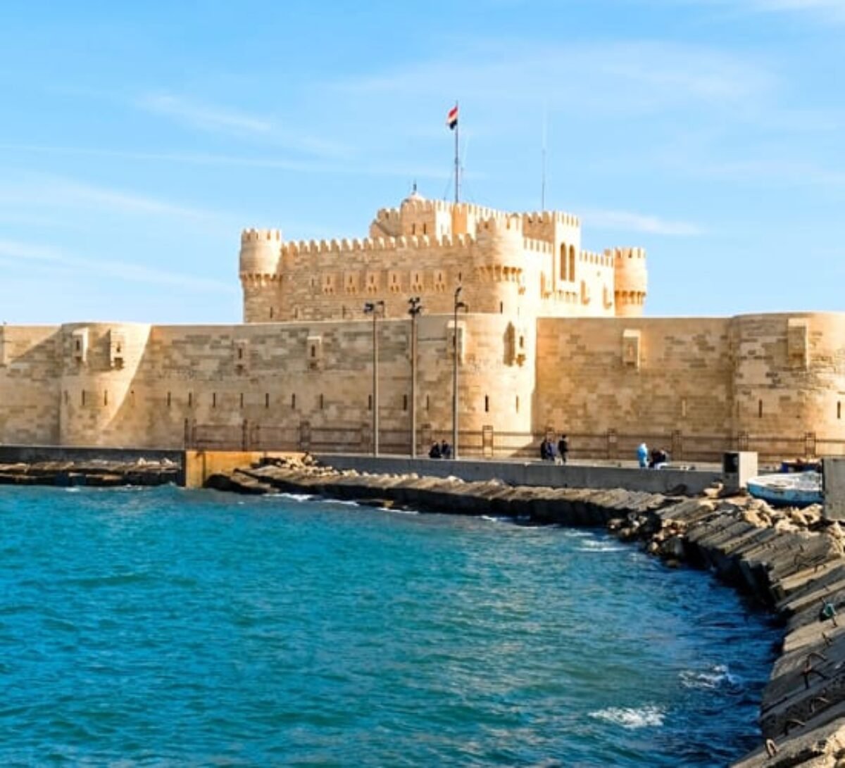 Qaitbay Citadel in Alexandria