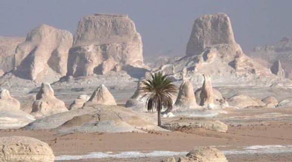 White Desert in Egypt